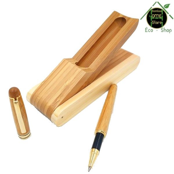 Artisanat™ Stylos-plume et à bille en bambou - BambooHomeStore