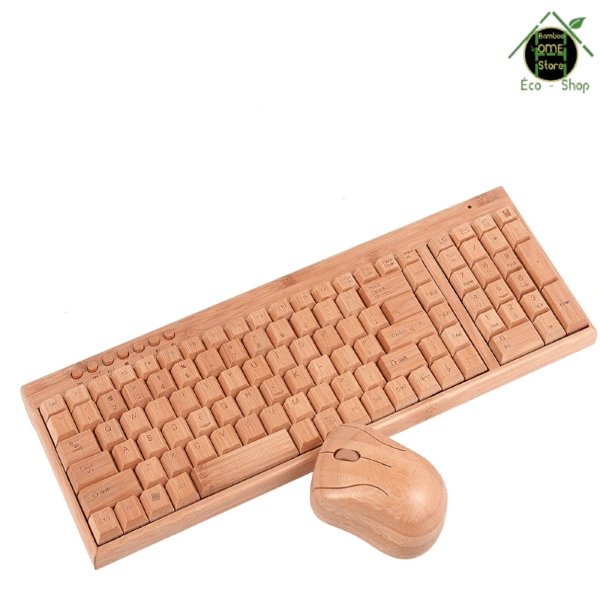 Clavier en bois Orée™ - BambooHomeStore