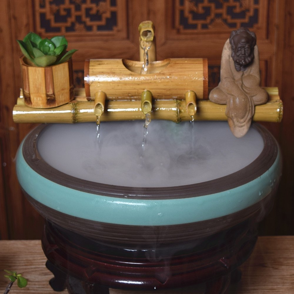 Fontaine en bambou Dao™ - BambooHomeStore