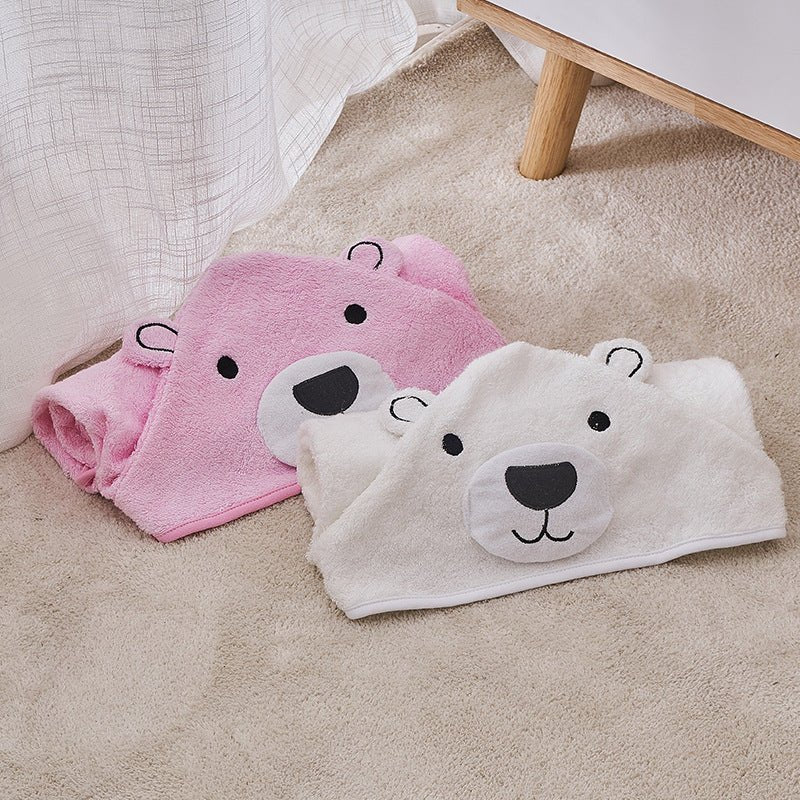 kiboo, serviette de bain bébé en fibre de bambou