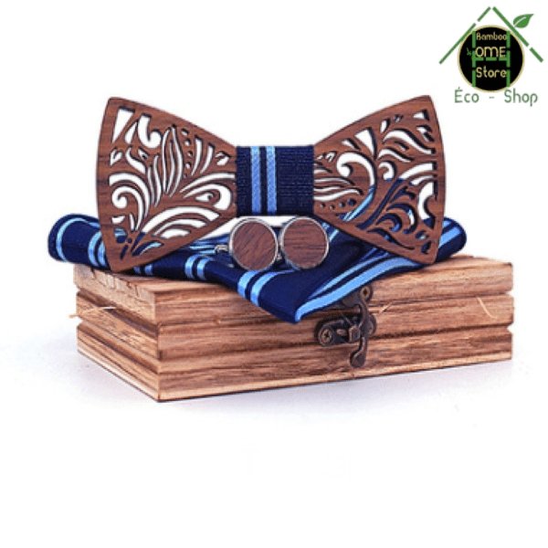 Liberty™ Nœud papillon en bois - BambooHomeStore