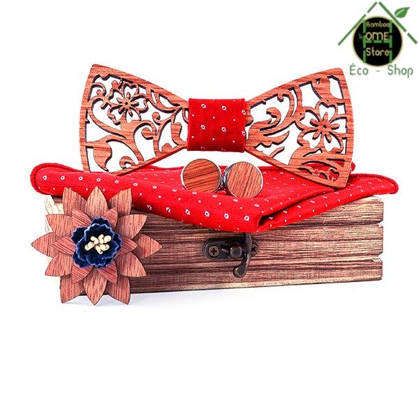 Liberty™ Nœud papillon en bois - BambooHomeStore