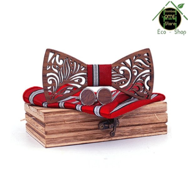 Liberty™ Nœud papillon en bois - BambooHomeStore