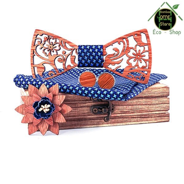 Liberty™ Nœud papillon en bois - BambooHomeStore