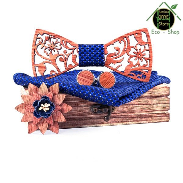 Liberty™ Nœud papillon en bois - BambooHomeStore