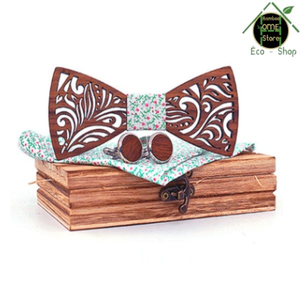 Liberty™ Nœud papillon en bois - BambooHomeStore