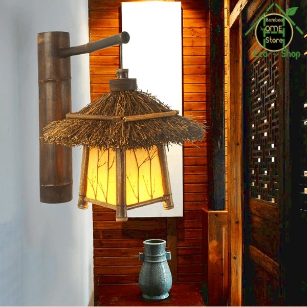 Palmier™ Applique murale en bambou - BambooHomeStore