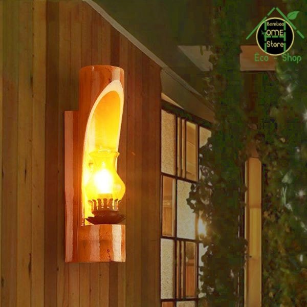 Palmier™ Applique murale en bambou - BambooHomeStore