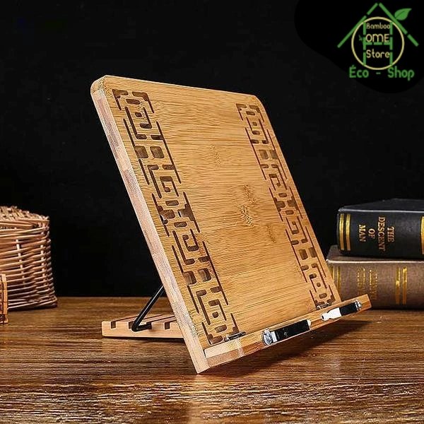 Sapōto™ porte livre en bois de bambou - BambooHomeStore