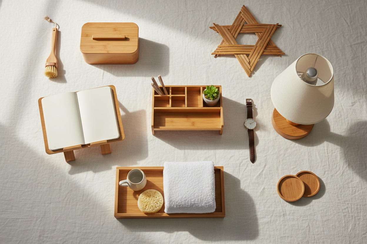 10 Idées d'Accessoires en Bambou pour Transformer Votre Intérieur