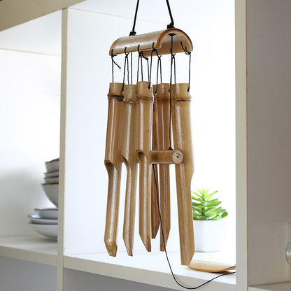 Carillons en bambou faits main - Accessoires créatifs et durables