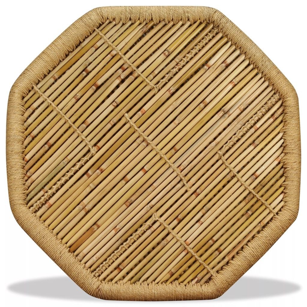 Tavolino ottagonale Bamboo 60 x 60 x 45 cm