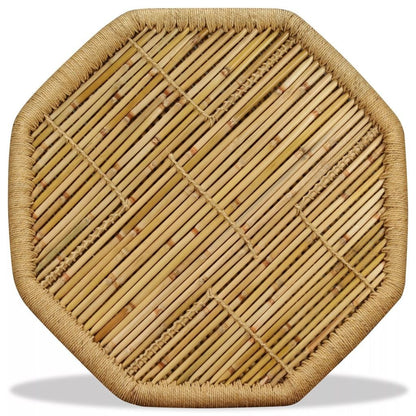 Tavolino ottagonale Bamboo 60 x 60 x 45 cm