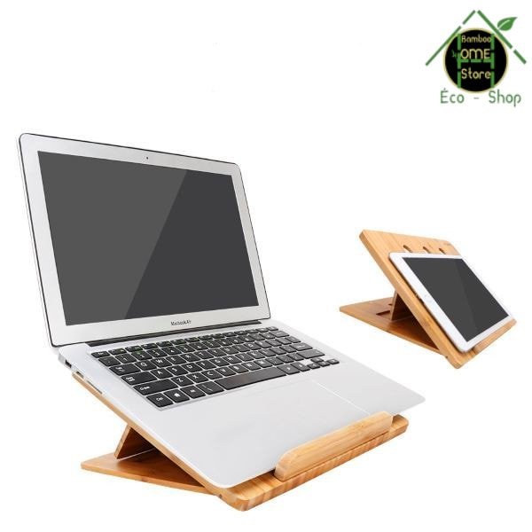 longevity™ support en bambou pour ordinateur portable